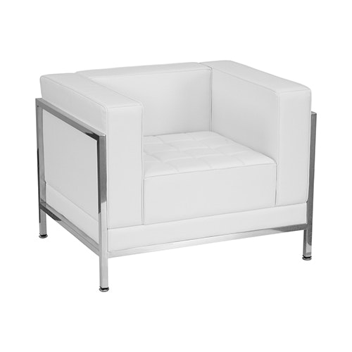 Fauteuil 1 place zack blanc