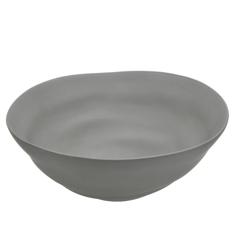 Bol de service wave gris - 10.5" 