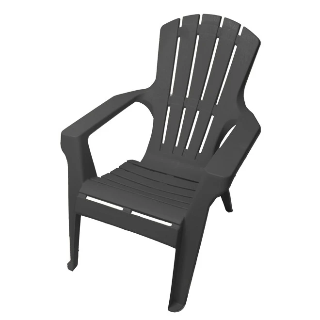 Chaise adirondack - charbon
