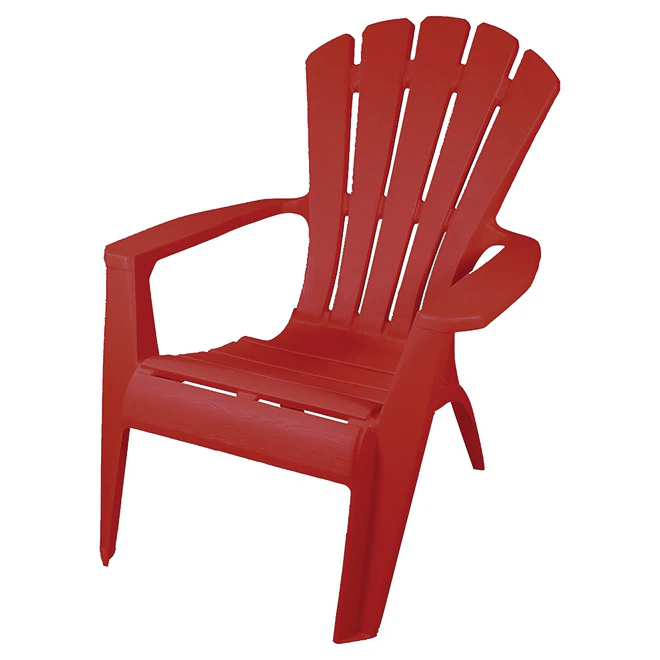Chaise adirondack - rouge