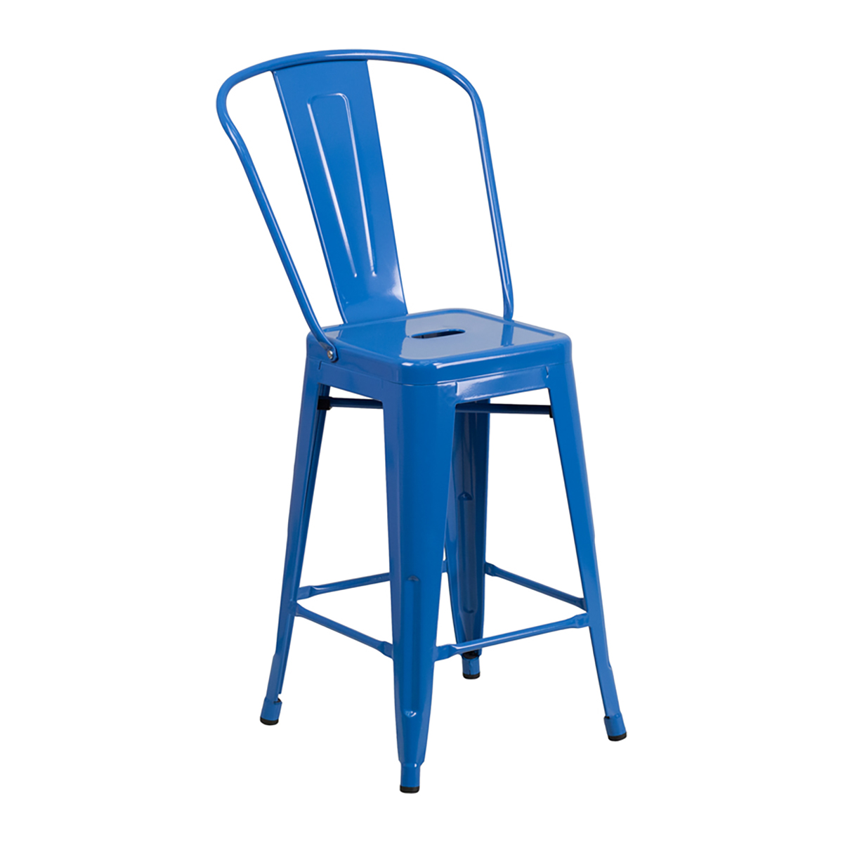 Tabouret tolix - bleu