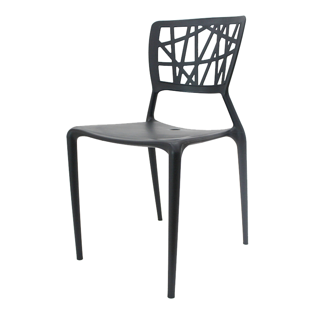 Chaise picasso - charbon