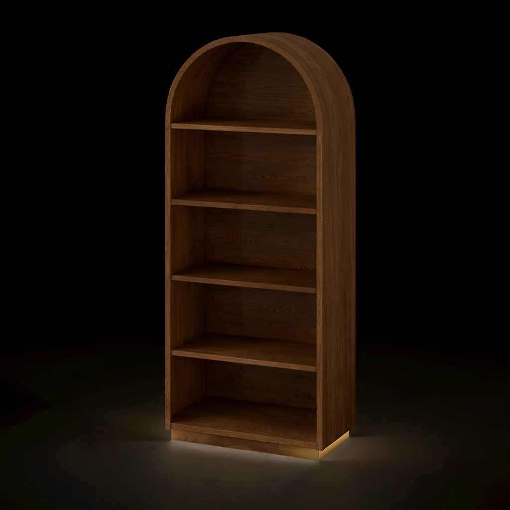 Walnut - elwood back bar