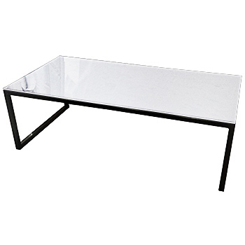 Table basse plexi
