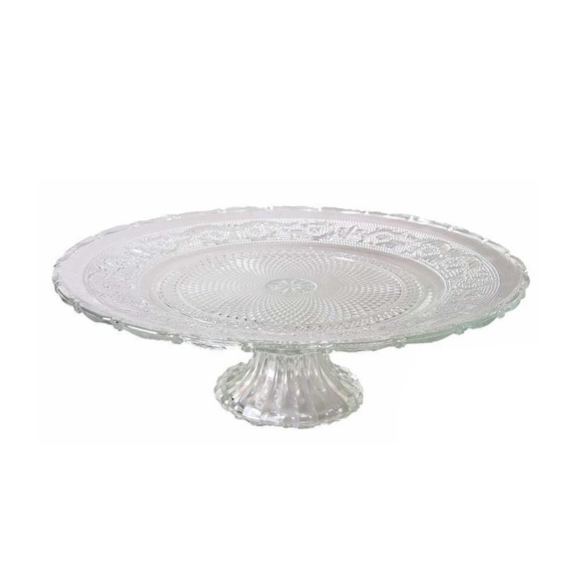 Support à gâteau en verre - 12"