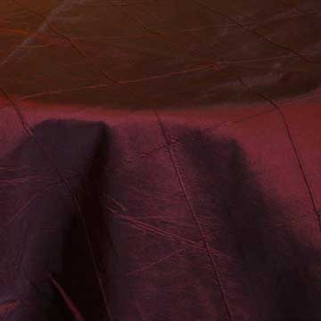 Nappe 110" taffetas bleu/mauve