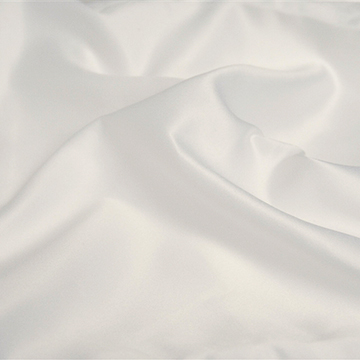 Serviette de table satin blanc