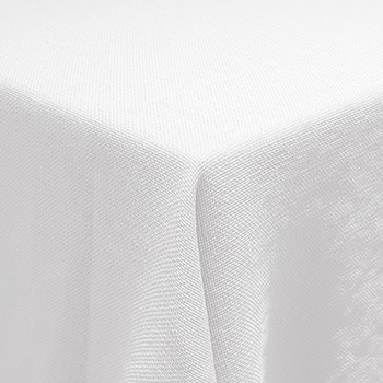 Serviette de table jute blanche