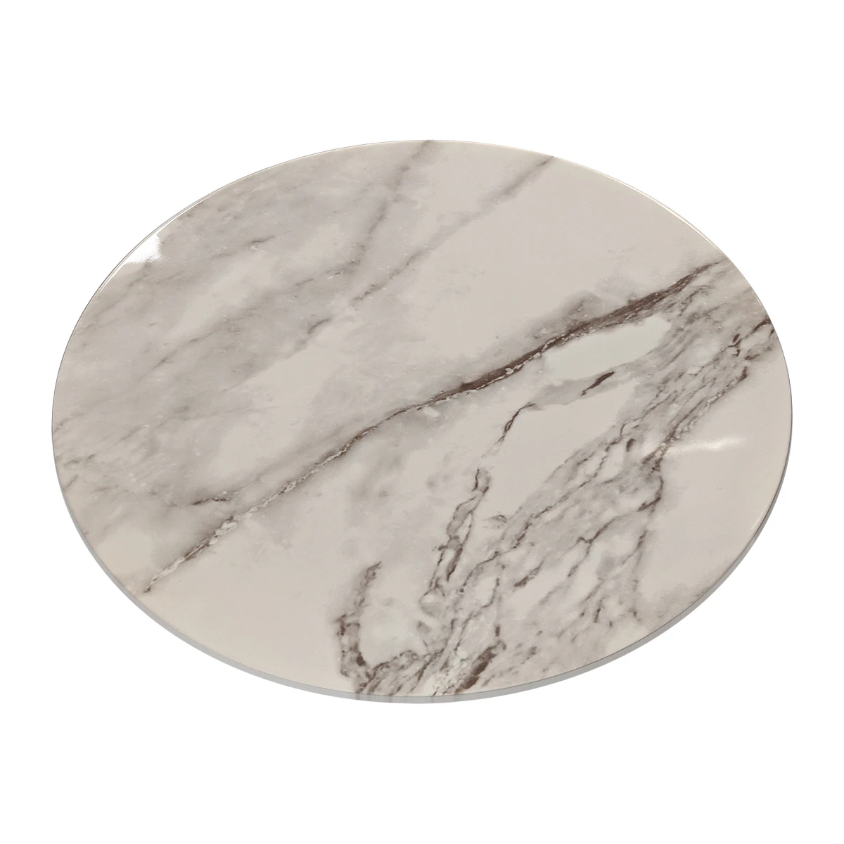 Plateau faux-marbre - 13" 