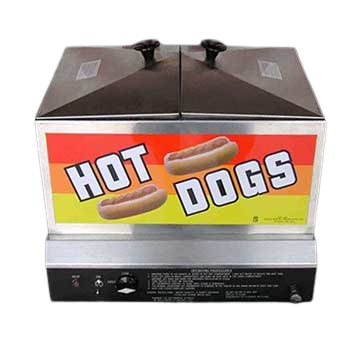 Steamer à hot-dog électrique 