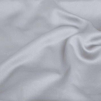 Nappe 110'' satin gris 