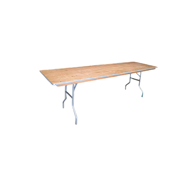 Table rectangulaire - 30" x 8'