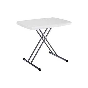 Table rectangulaire plastique - 19" x 30"