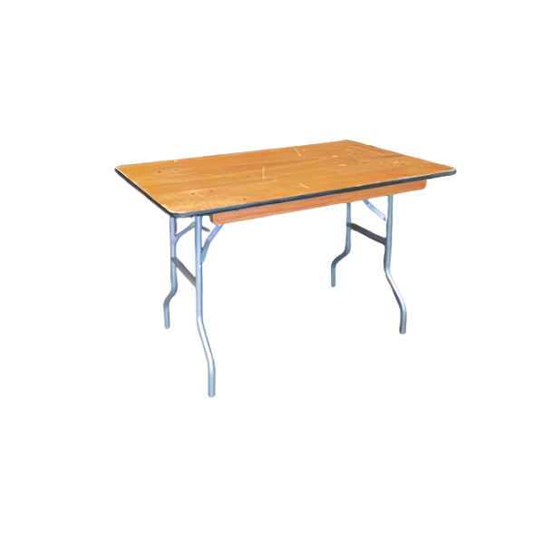 30'' x 4' - rectangular table