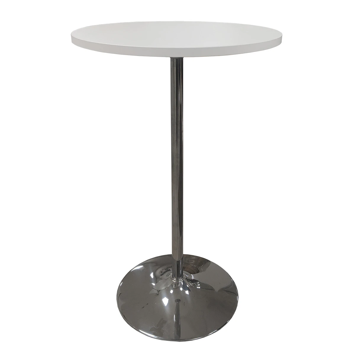Table bistro laminée blanche - 27"