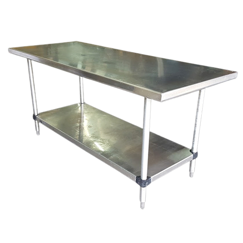 Table de travail inox - 6'