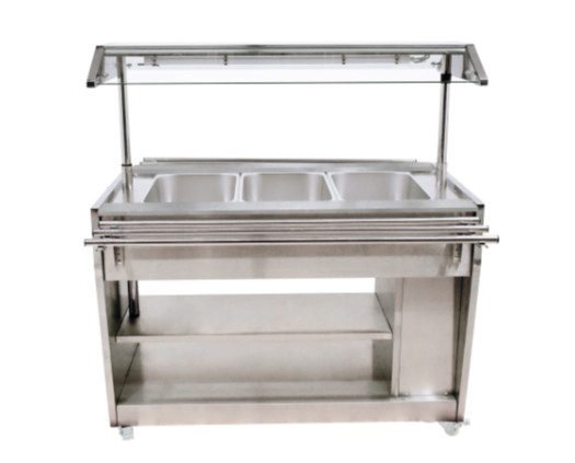 Table à vapeur - 48''