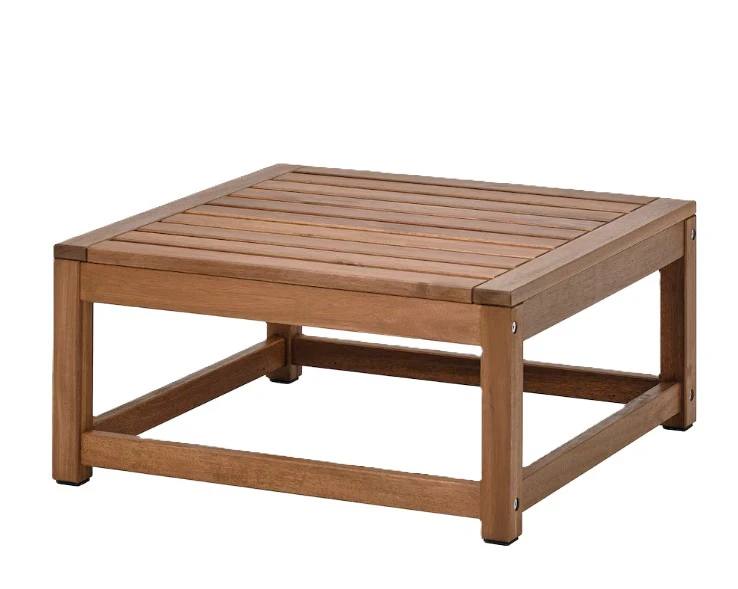 Table basse acacia