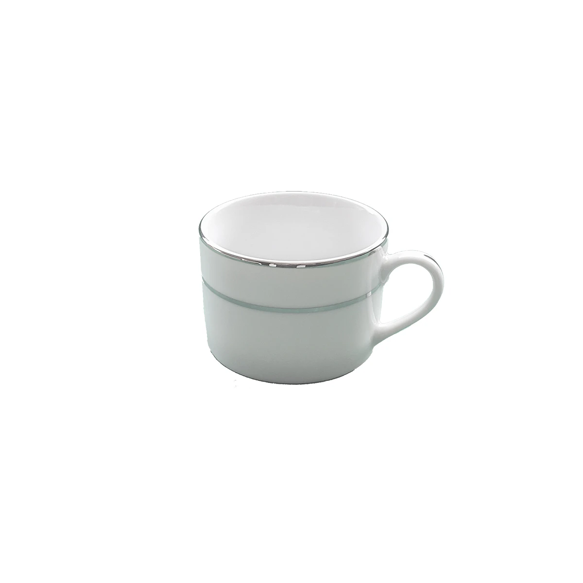 Tasse lignée argent 