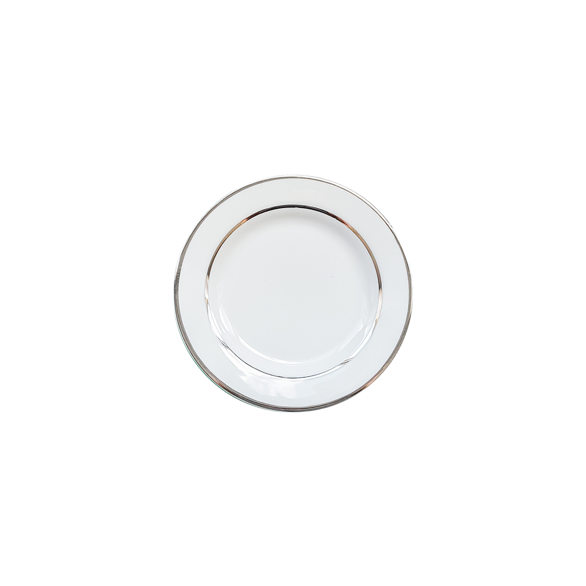Soucoupe lignée argent 