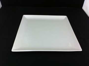 Assiette carrée - 12" x 12" 
