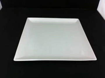 Assiette carrée - 12" x 12" 