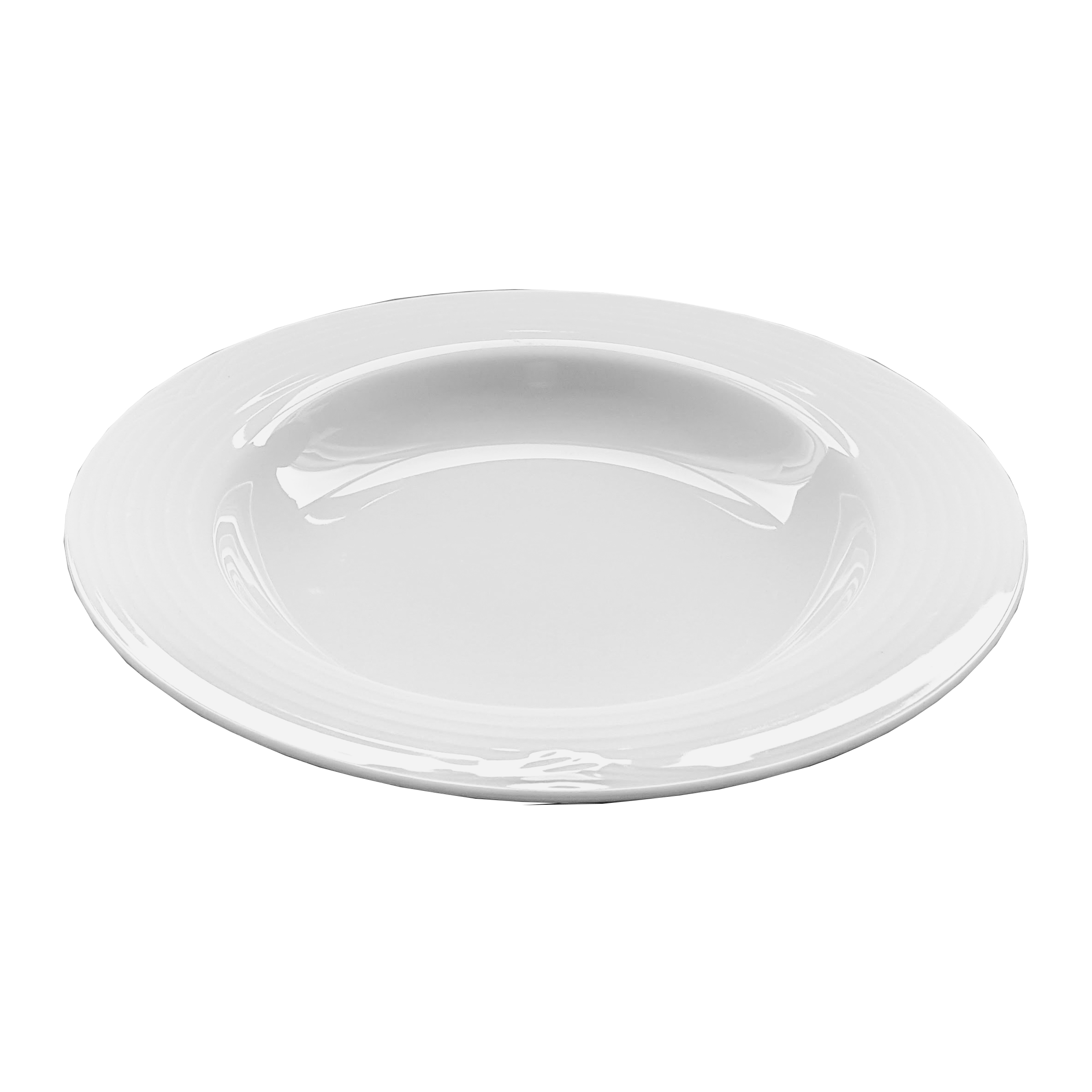 Assiette à soupe arctic white 