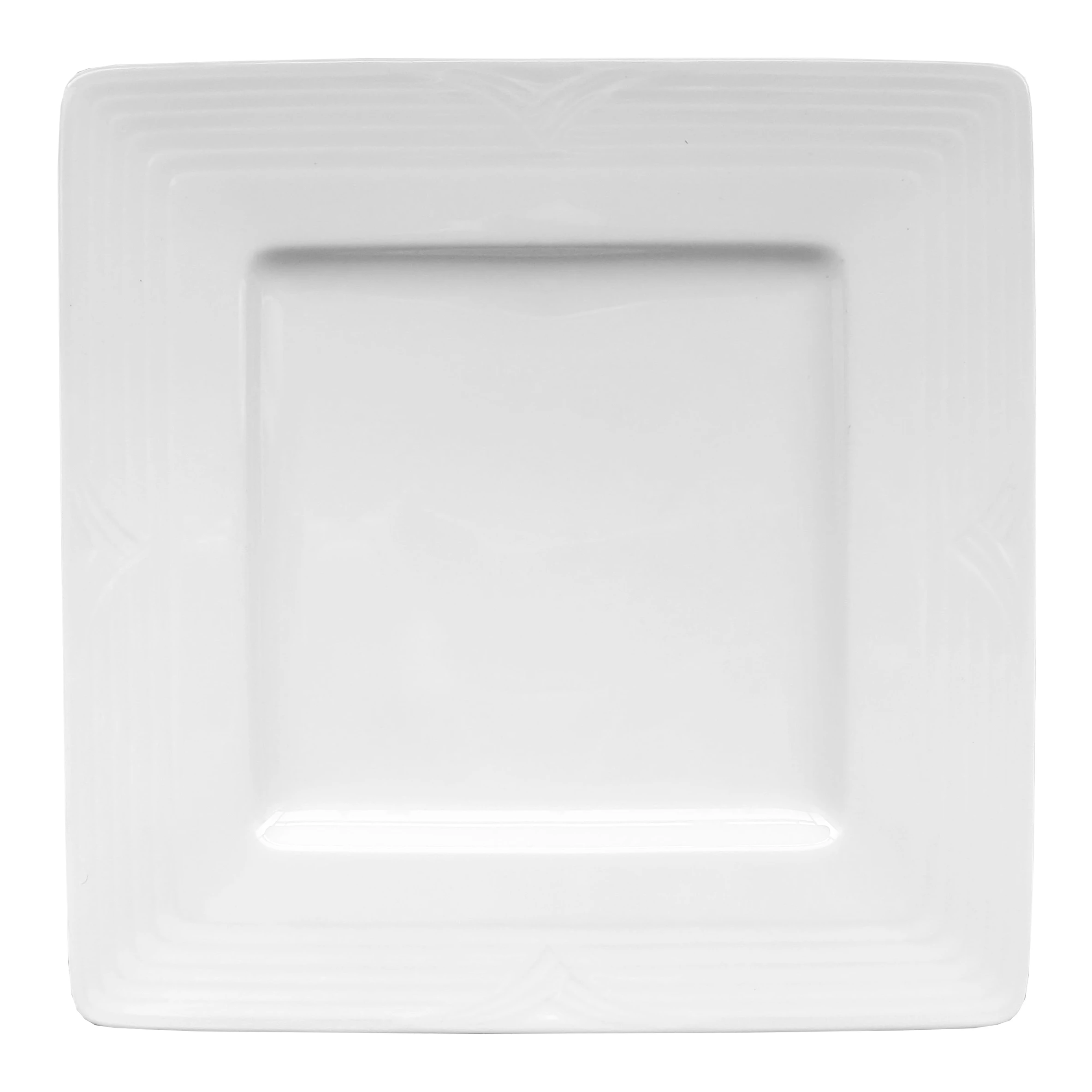  10'' - arctic white square plate 