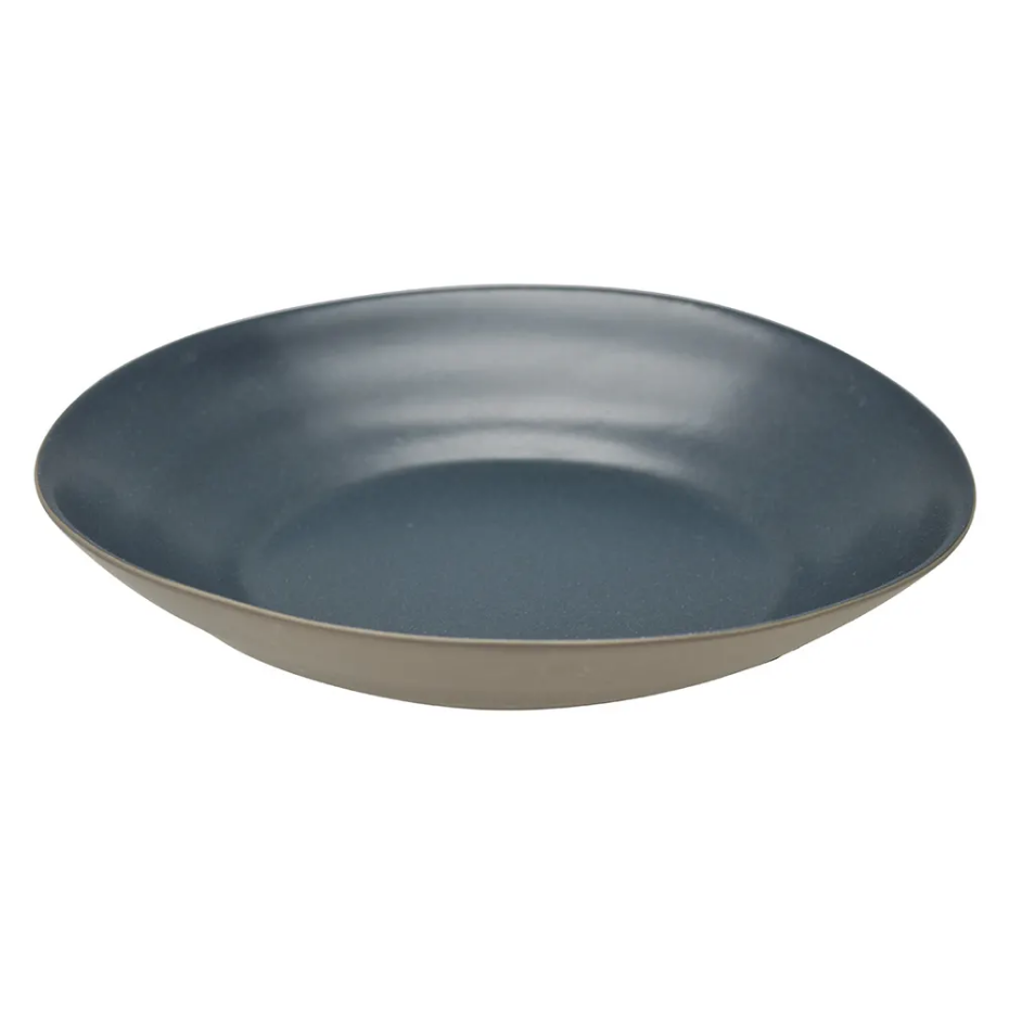 Assiette à pâte wave onyx - 9.5" 
