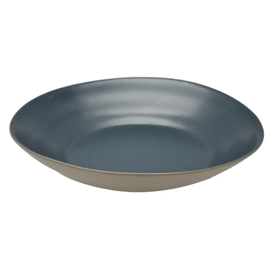 Assiette à pâte wave onyx - 9.5" 