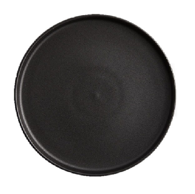 Assiette kaleb onyx - 10.25" 