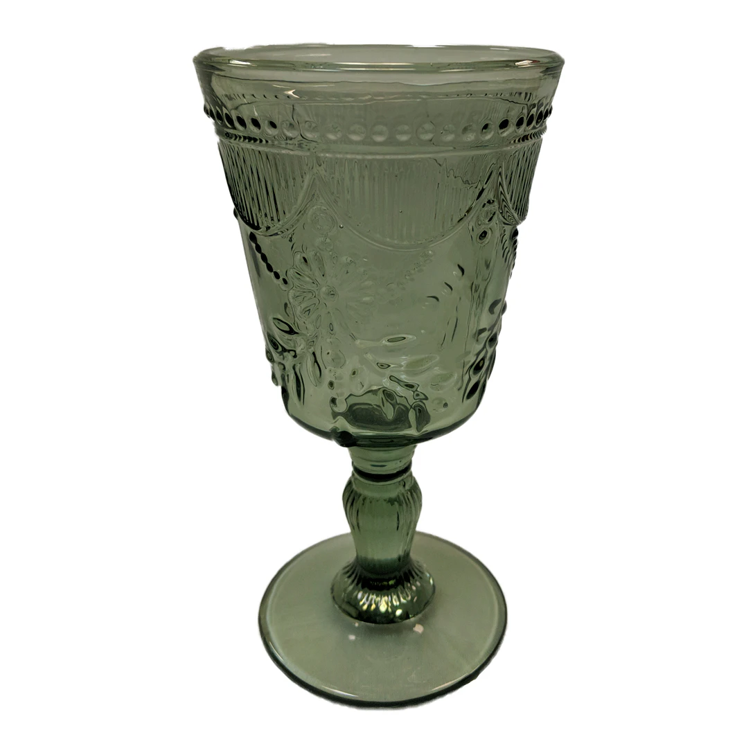   10 oz - emerald graal goblet