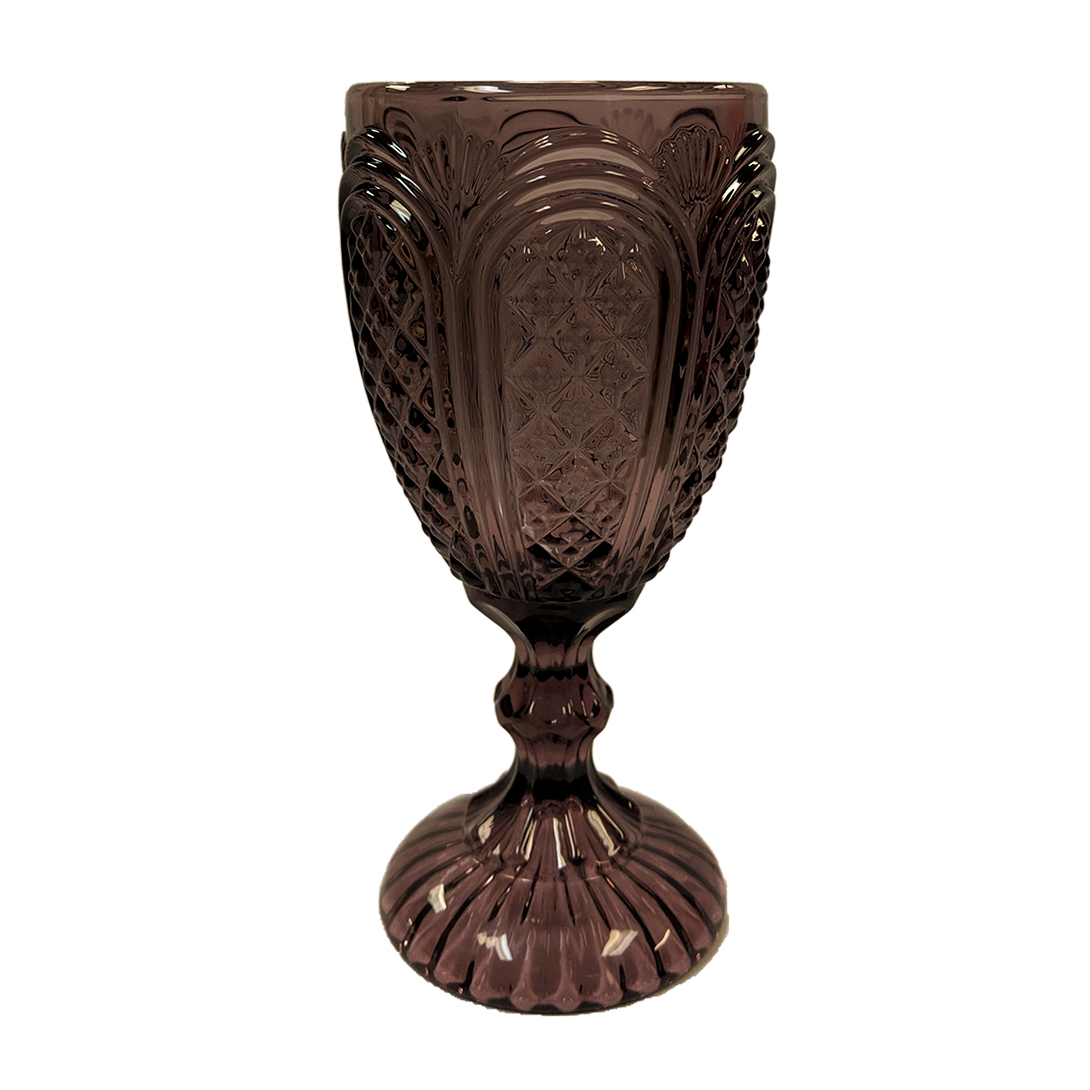 10 oz - amethyst graal goblet
