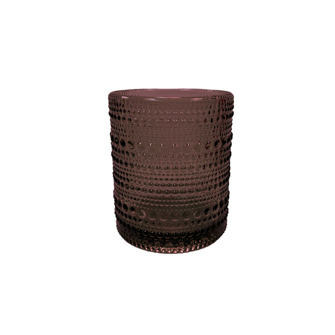 10 oz - amethyst lowball glass 
